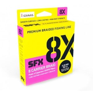 SFX 8 CARRIER BRAID 135 MT LOW VIS GREEN - SUFIX